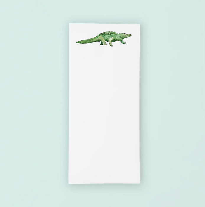 Alligator Tall Notepad