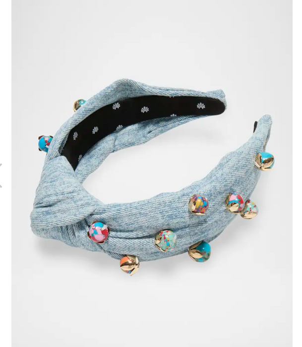 Lele Sadoughi Knotted Terrazzo Medley Headband (Stonewash)