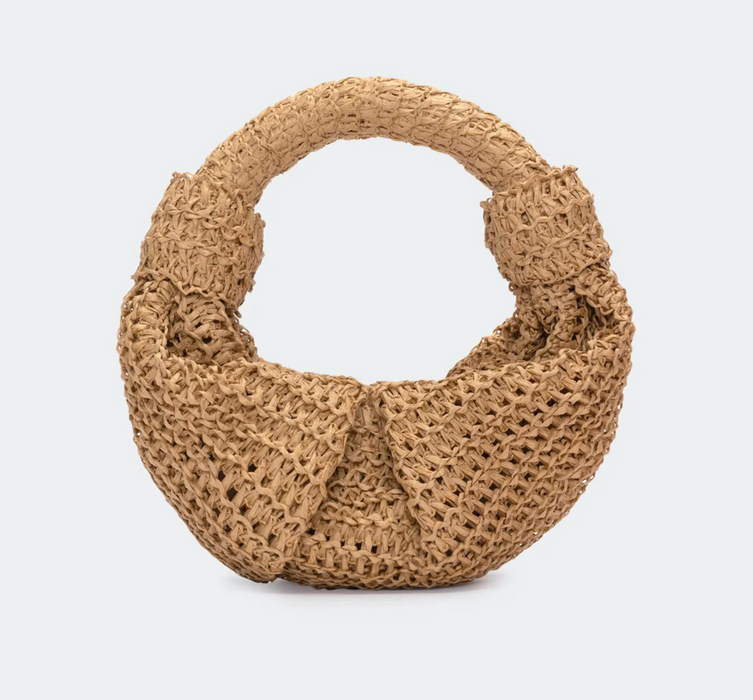Simon Miller RAFFIA LOPSY BAG