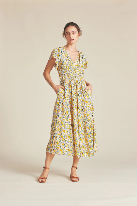Birds of Paradis Kendall Dress (alegria bloom)