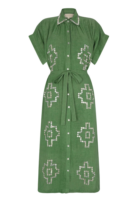 Carolina K Valerie Kaftan Dress