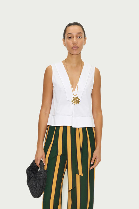 Simon Miller Arro Sleeve Poplin Top