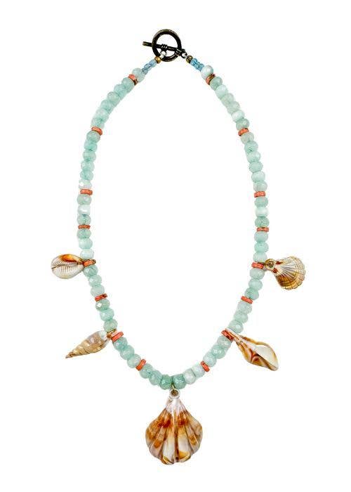 Twig and Twine Tribal Charm Necklace | Coral Bay