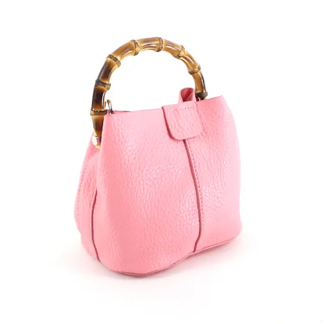 Bamboo Top Handle Pink