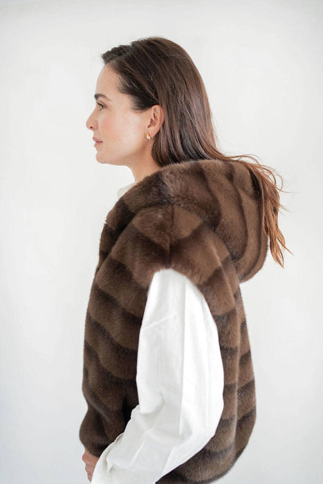Abby  Faux Fur Vest- WS