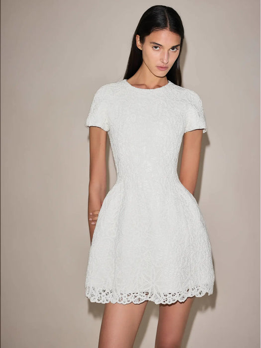 Alexis REGATTA-DRESS-FLORAL MACRAME