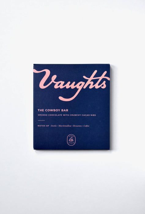 The Cowboy Bar - Dark Milk Chocolate with Smoked Nibs