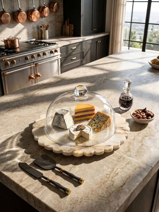Kismet Marble Cloche Board