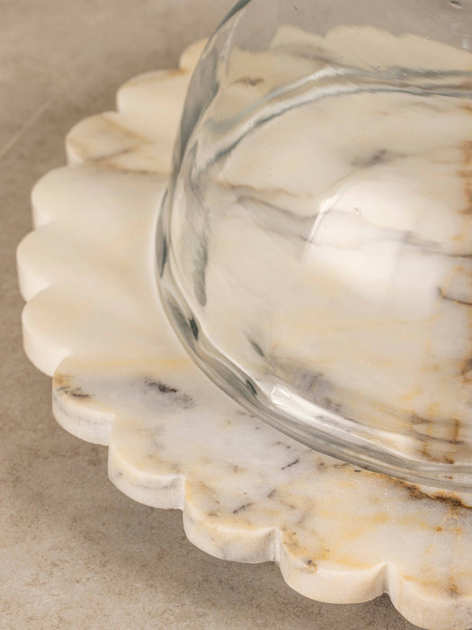 Kismet Marble Cloche Board