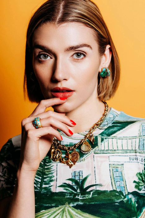 Elizabeth Cole Grazie Earrings