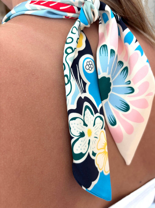 Nantucket scarf necklace