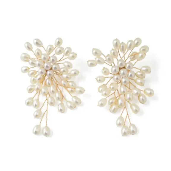 Pearl Burst Earrings