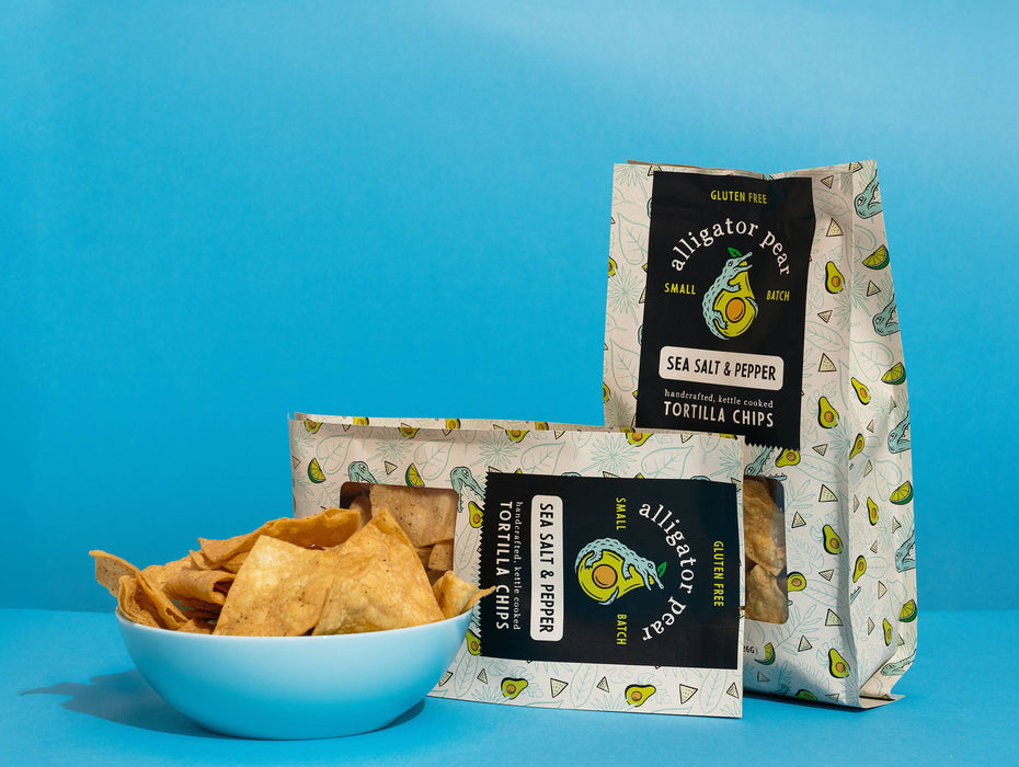 Sea Salt & Pepper tortilla chips- 6oz