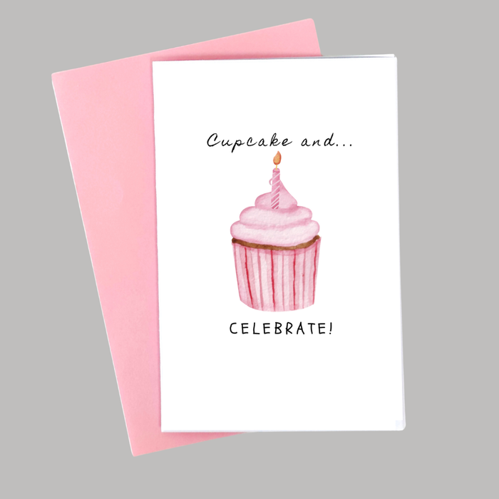 Cupcake and CELEBRATE!