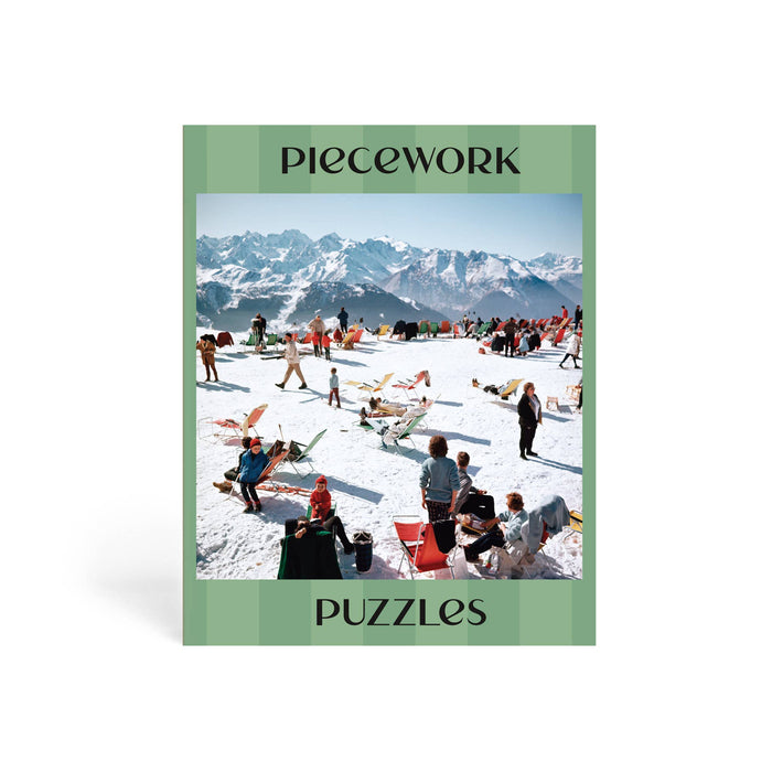 🎄NEW🎄Verbier Vacation - 750 Piece Slim Aarons Puzzle