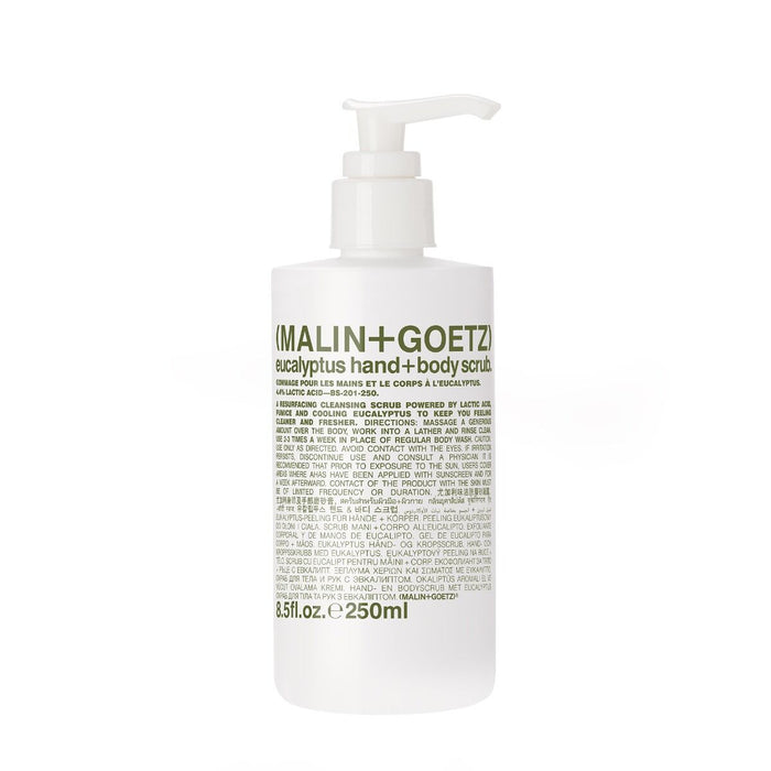 Malin + Goetz eucalyptus hand + body scrub