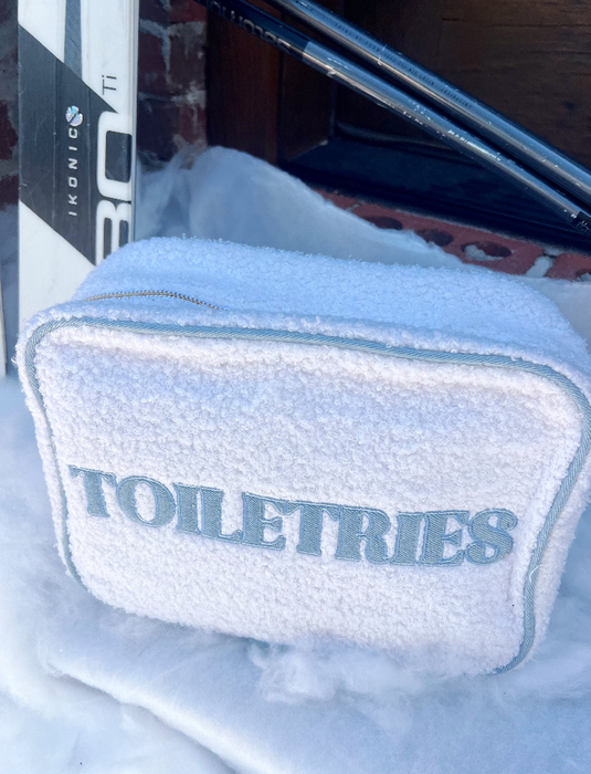 Toiletries - Sherpa + Denim XL