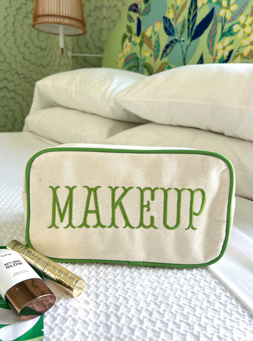 Makeup - Green Canvas Large