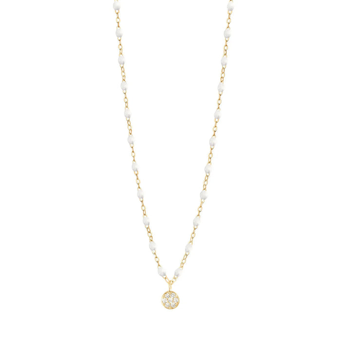 Gigi Clozeau Classic Puce White Diamond Necklace