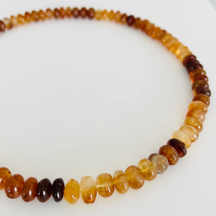 Theodosia Butter Pecan Citrine Candy Necklace