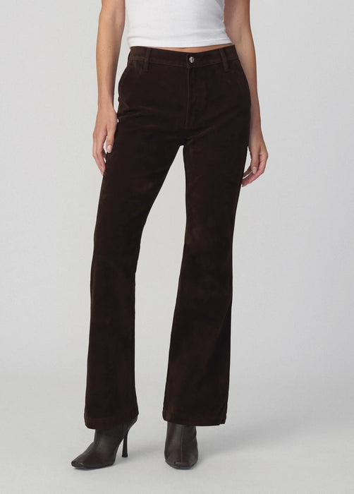 Joe's THE VEGAN SUEDE INEZ TROUSER (dark chocolate)