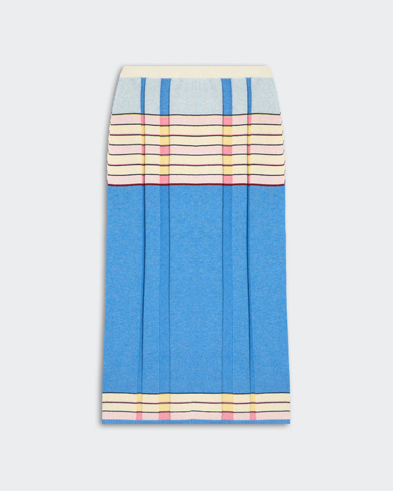 Guest in Residence Plaited Rib Skirt