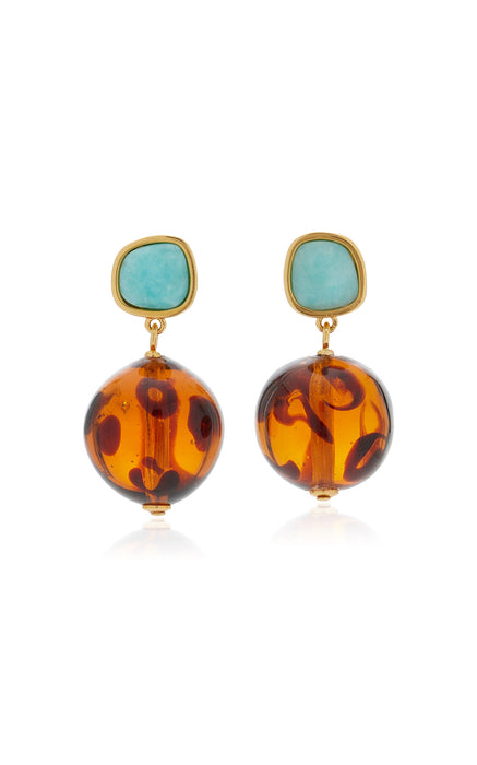 Lizzie Fortunato Pia Multi-Stone Earrings
