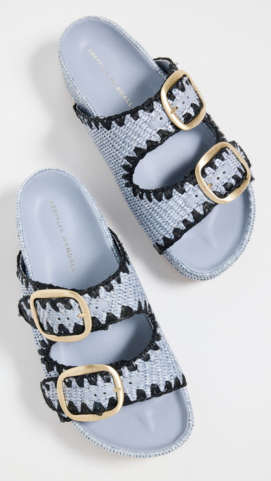Loeffler Randall Theo Light Blue/ Black