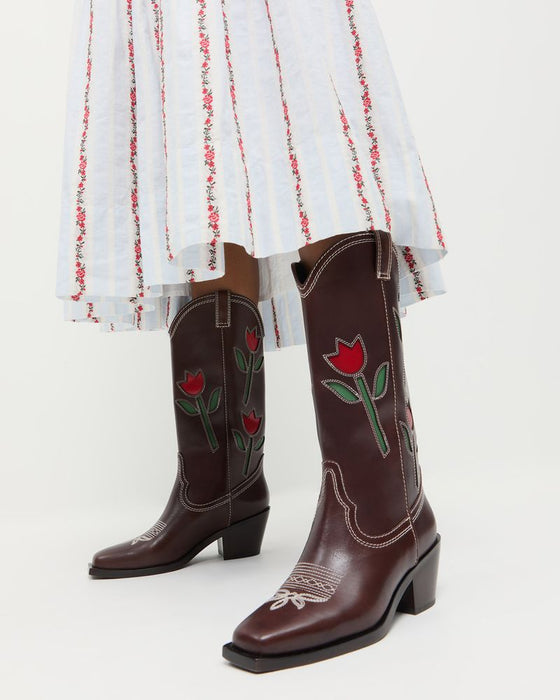 Loeffler Randall Wilder Cowboy Boot