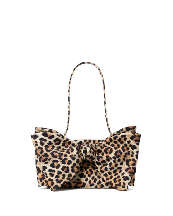 Loeffler Randall VALERIE BOW CLUTCH (leopard)