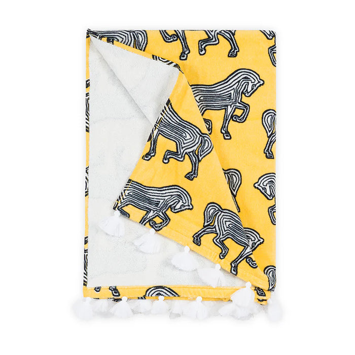 Schumacher Faubourg Beach Towel - Sun
