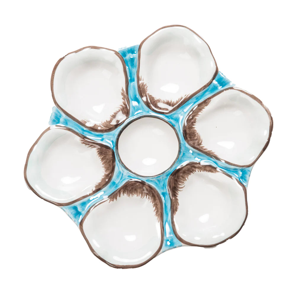 Oyster Plate (Turquoise)