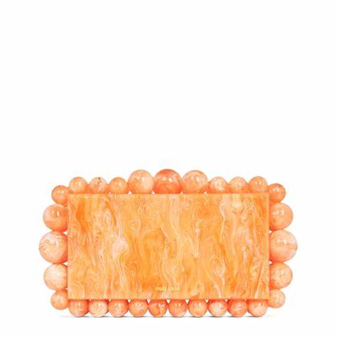 Cult Gaia EOS Clutch (Papaya)