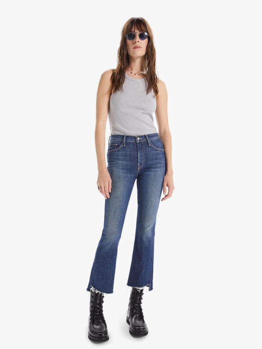 Mother The Insider Crop Step Fray (girl crush)