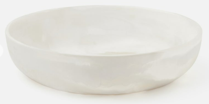 Blue Pheasant Resin, Serving Bowl