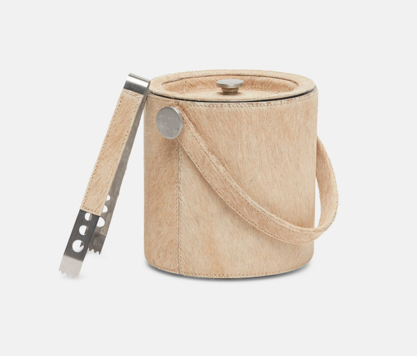 Blue Pheasant Hair-On-Hide Ice Bucket