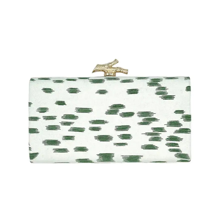 Garland Bags Donna Green Box Clutch