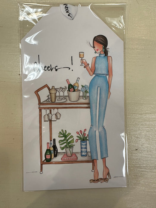 Brittany Fuson Spritz Large Gift Tag