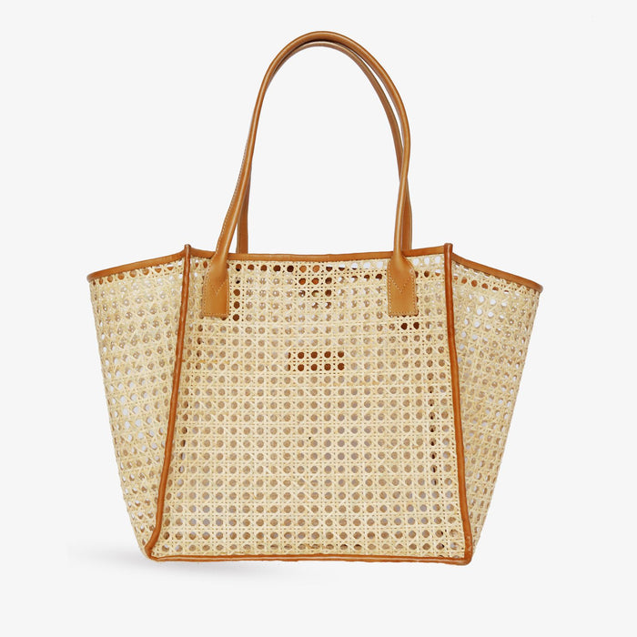 Bembien Rosa Tote (caramel rattan)